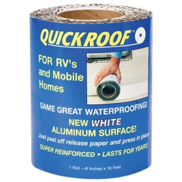 Cofair WQR625 Quick Roof Tape White - 6 In. x 25 Ft. C6Q-WQR625 - main
